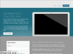 Sites similar to deadmanssnitch.com
