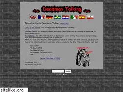 Sites similar to deadmantalking.com