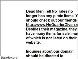 Sites similar to deadmentellnotales.com