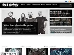 Sites similar to deadrhetoric.com