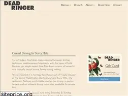 Sites similar to deadringer.wtf