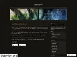 Sites similar to deadsilence.wordpress.com