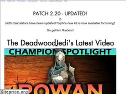 Sites similar to deadwoodjedi.com