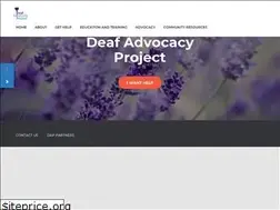 Sites similar to deafadvocacyproject.org