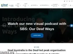 Sites similar to deafaustralia.org.au