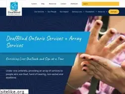 Sites similar to deafblindontario.com