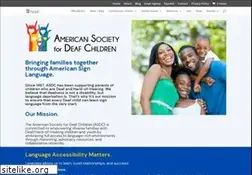 Sites similar to deafchildren.org