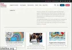 Sites similar to deafchildrenaustralia.org.au