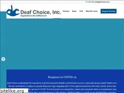 Sites similar to deafchoice.com