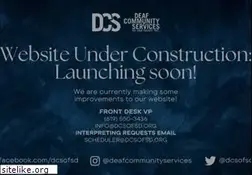 Sites similar to deafcommunityservices.org