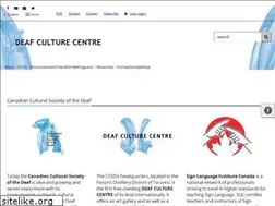 Sites similar to deafculturecentre.ca