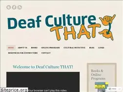 Sites similar to deafculturethat.com
