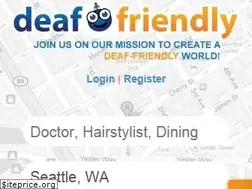 Sites similar to deaffriendly.com