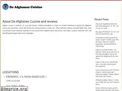 Sites similar to deafghanancuisine.com