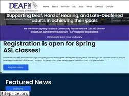 Sites similar to deafinconline.org