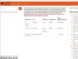 Sites similar to deafjobsworld.com