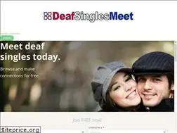 Sites similar to deafsinglesmeet.com