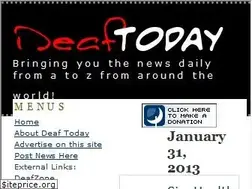 Sites similar to deaftoday.com