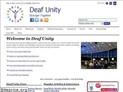 Sites similar to deafunity.org