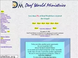 Sites similar to deafworldministries.com