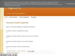 Sites similar to dealgebra.blogspot.com
