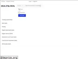 Sites similar to dealmedeal.com