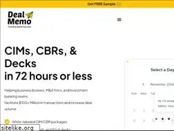 Sites similar to dealmemo.com