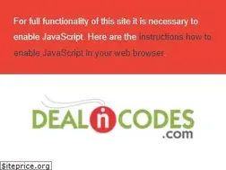 Sites similar to dealncodes.com