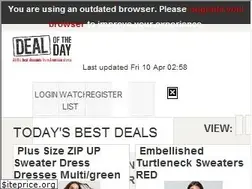 Sites similar to dealoftheday.com