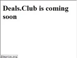 Sites similar to deals.club