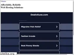 Sites similar to deals4luxe.com