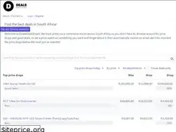 Sites similar to dealsdealsdeals.co.za