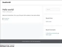 Sites similar to dealsforall.in