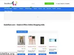 Sites similar to dealsrani.com