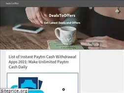 Sites similar to dealstooffers.com