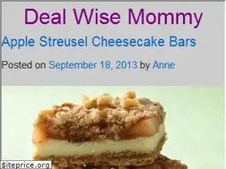 Sites similar to dealwisemommy.net