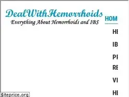 Sites similar to dealwithhemorrhoids.com