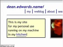Sites similar to dean.edwards.name