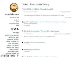 Sites similar to deanishe.net