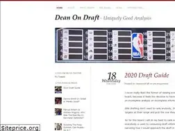 Sites similar to deanondraft.com