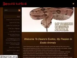 Sites similar to deanos-exotics.com