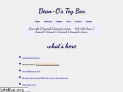 Sites similar to deanostoybox.com
