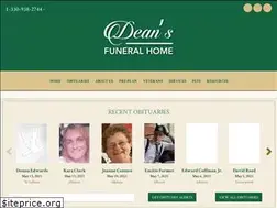 Sites similar to deansfuneralhome.com