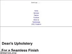 Sites similar to deansupholstery.com