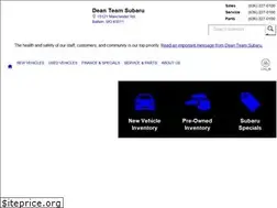 Sites similar to deanteamsubaru.com