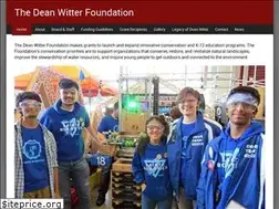 Sites similar to deanwitterfoundation.org