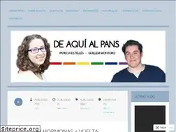 Sites similar to deaquialpans.wordpress.com