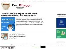 Sites similar to dearblogger.org