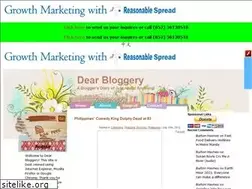 Sites similar to dearbloggery.com