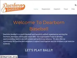 Sites similar to dearbornbaseball.org